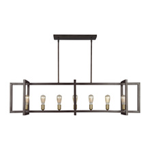 Studio Collection VC F3148/7NWB - Large Linear Chandelier