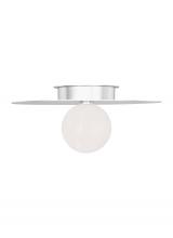 Studio Co. VC KF1021PN - Nodes Contemporary 1-Light Indoor Dimmable Large Flush Mount Ceiling Light