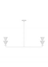 Studio Co. VC LXC1102CPST - Cornet Casual 2-Light Indoor Dimmable Extra Large Linear Chandelier
