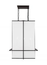 Studio Co. VC TFC1004AI - Dresden Casual 4-Light Indoor Dimmable Large Lantern Pendant