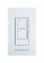 Fanimation WR501WH - Wall Control with Receiver - 3 Fan Speeds & Light - WH