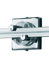 Architectural VC 700WMOP2SQS - Wall MonoRail 2" Square Power Feed Canopy Single-Feed
