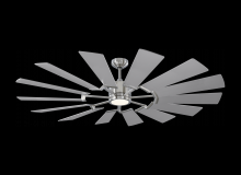 VC Monte Carlo Fans 14PRR62BSD - Prairie 62" LED Ceiling Fan