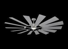 VC Monte Carlo Fans 14PRR72BSD - Prairie 72" LED Ceiling Fan