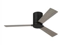 VC Monte Carlo Fans 3RZHR52AGP - Rozzen 52-inch indoor/outdoor Energy Star hugger ceiling fan in aged pewter finish
