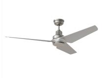 VC Monte Carlo Fans 3RULSM52BSD - Ruhlmann Smart 52" Dimmable Indoor/Outdoor Integrated LED Brushed Steel Ceiling Fan